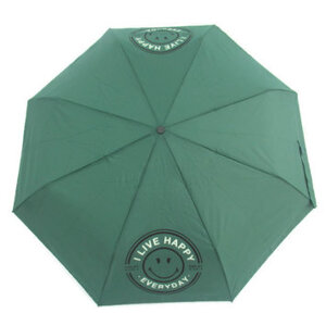 Smiley World Rain Umbrella 9234 simple Windproof green